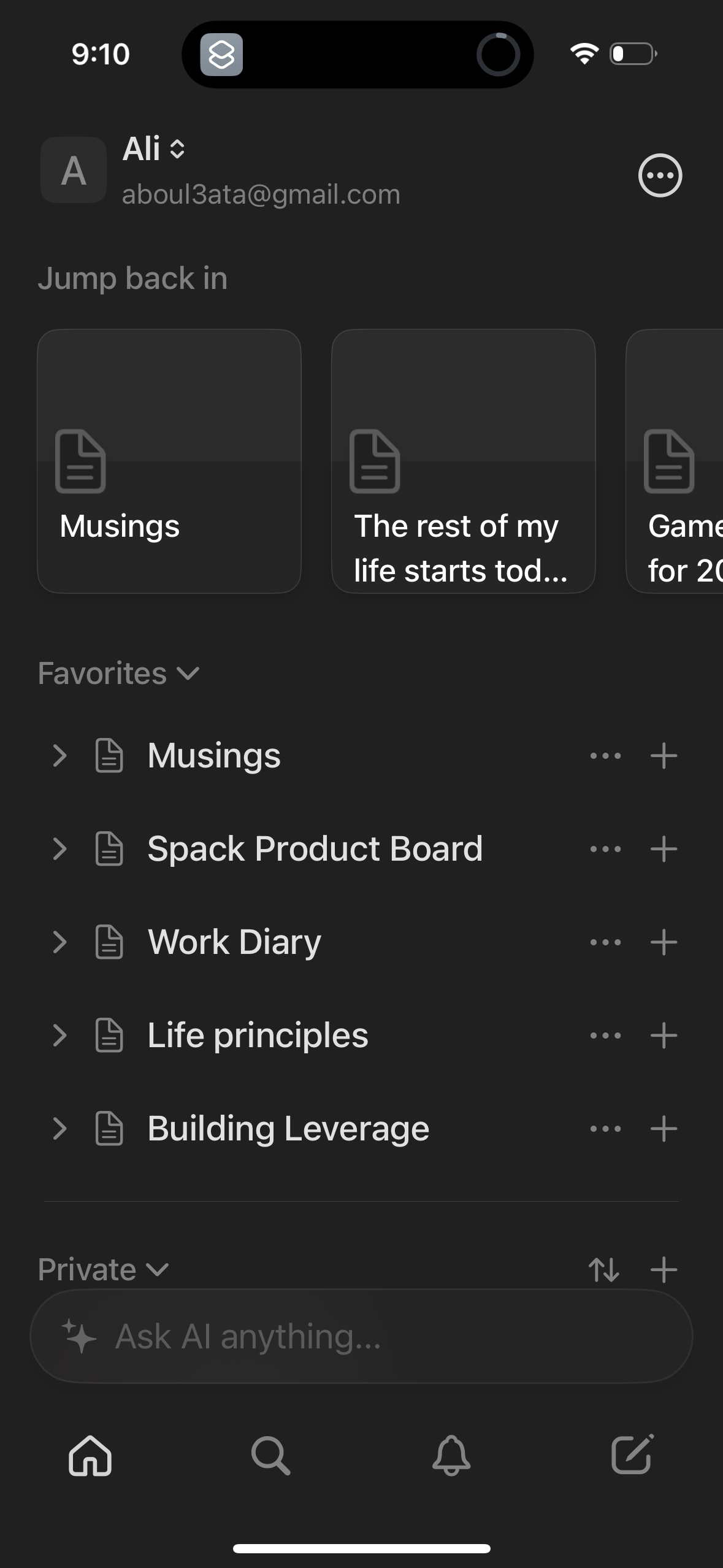 notion app screenshot 26